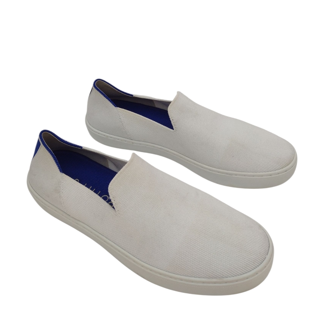 Rothys The Original Slip On White Sneaker Women's Sz 9.5